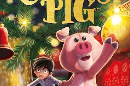 book cover JK rowking the christmas pig