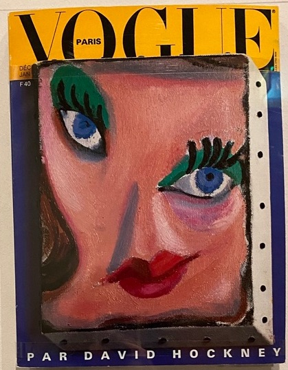 vogue - Art exhibition review: David Hockney - Drawing from Life at the National Portrait Gallery