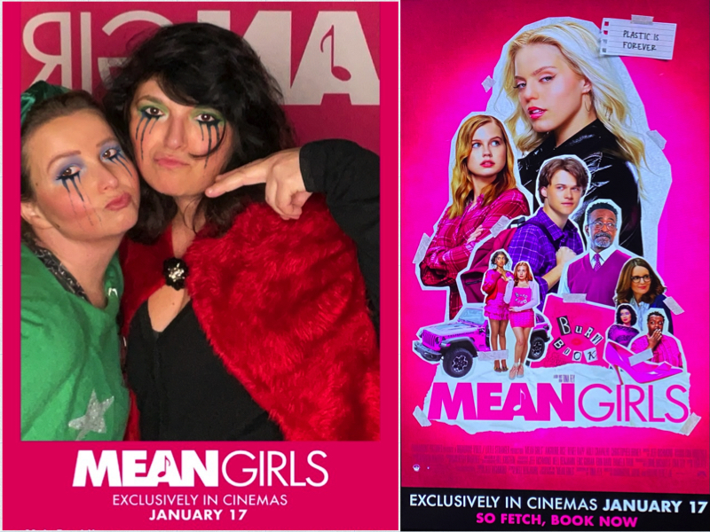 mean girls poster collage