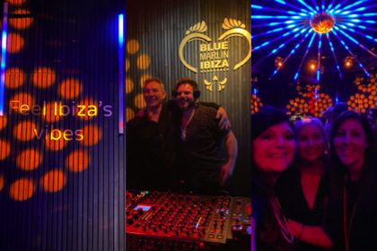 Blue Marlin Ibiza London Beats collage