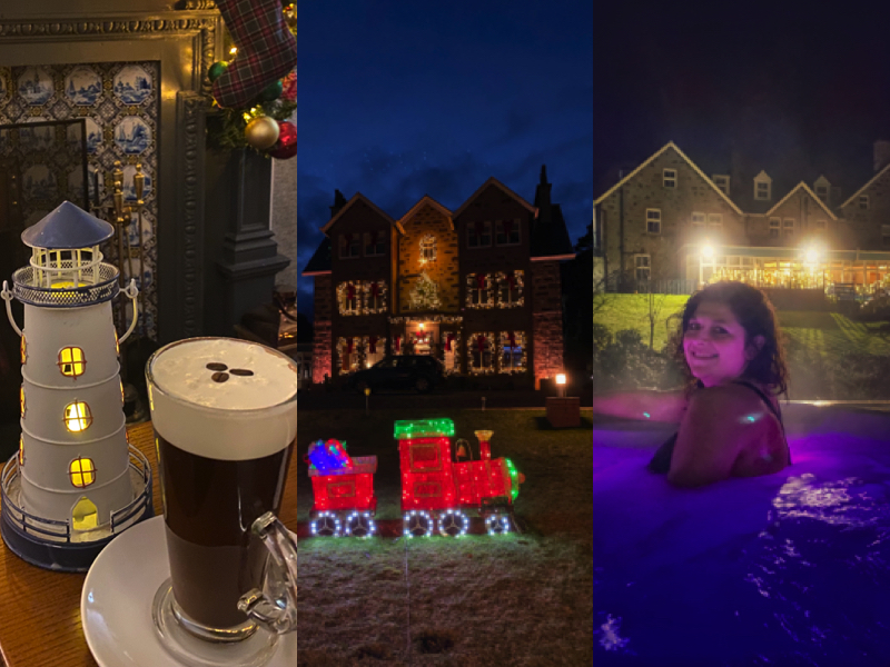 skye island travel hotel Duisdale collage