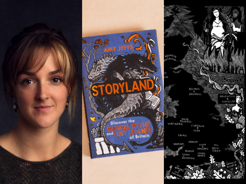 storyland book collage