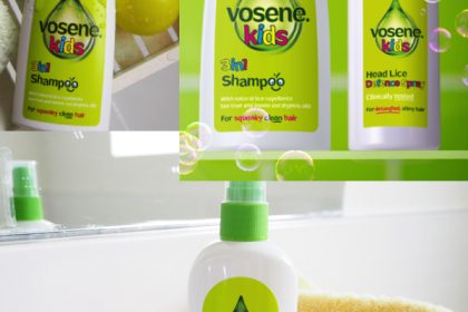 vosene hair care head lice collage