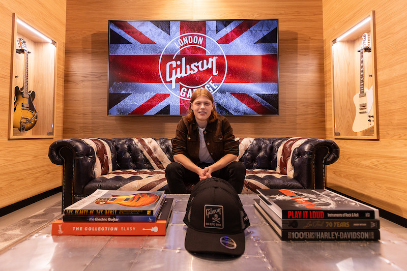 Toby at the Gibson Garage 