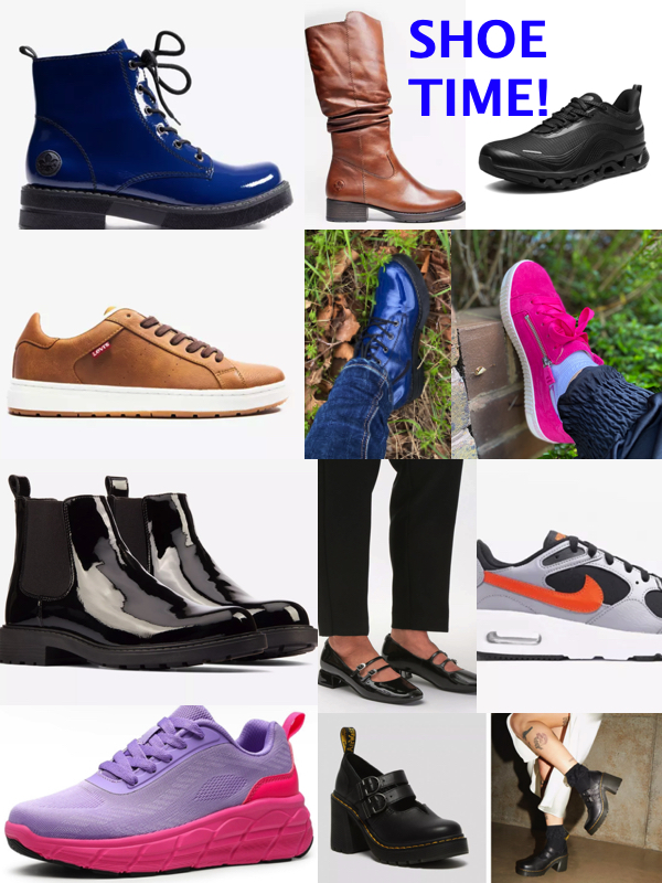 Shoe Time feature london mums magazine shoe collage