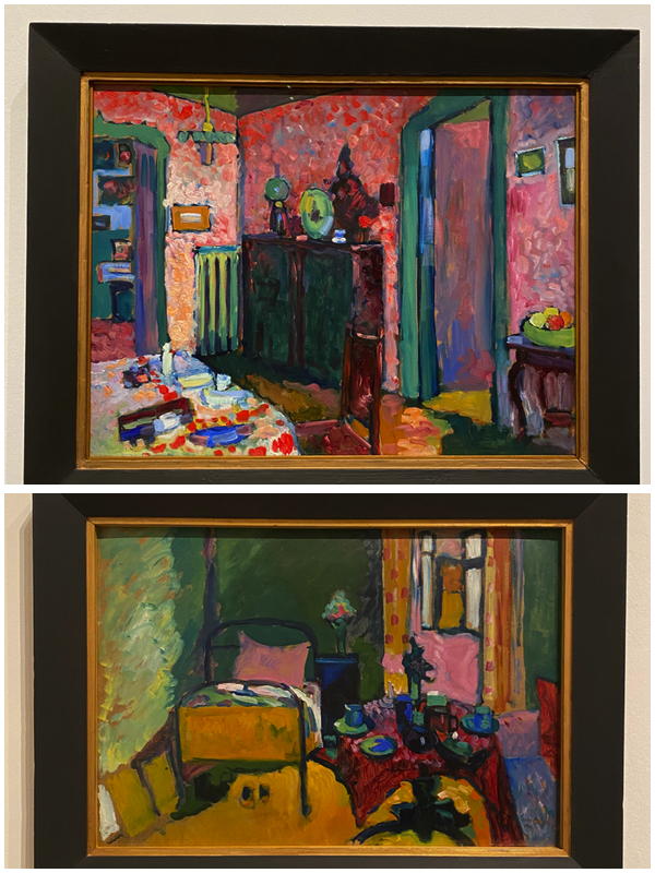 Wassily Kandinsky bedroom