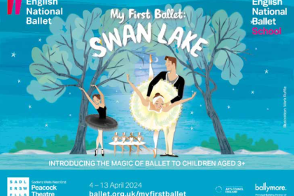my first ballet swan lake poster