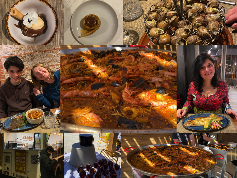 saint cyprien food collage