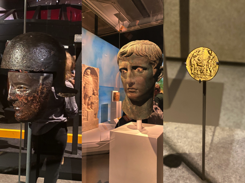 Legion Roman army exhibition british museum collage