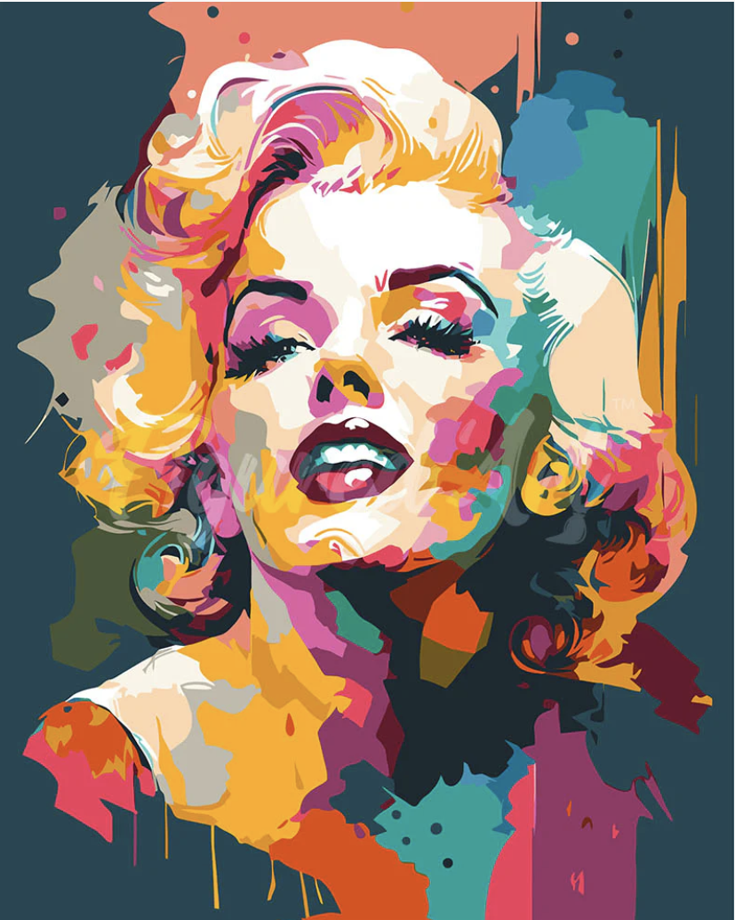 Marilyn Monroe painting