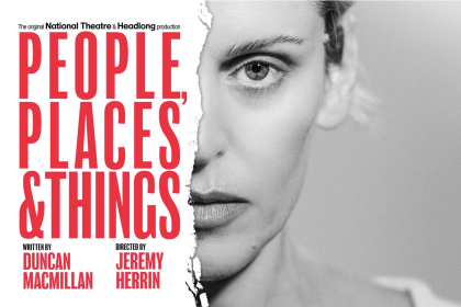 poster People Places and Things at the Trafalgar Theatre