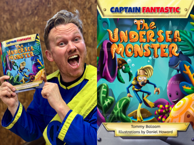 captain fantastic book collage