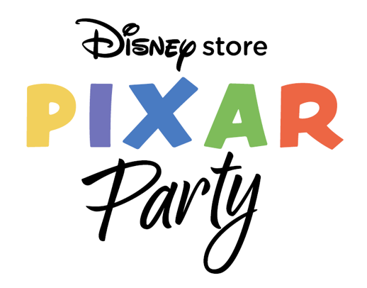 disney pixar party logo