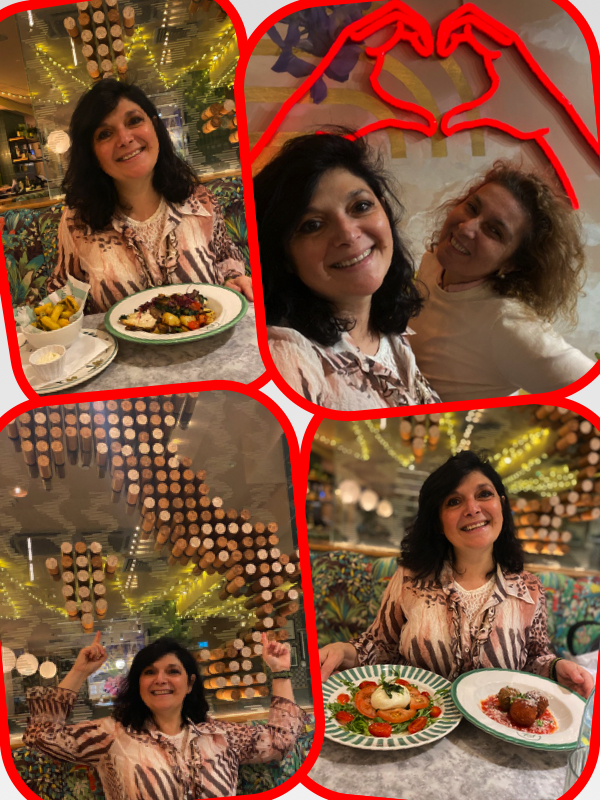 ASK Italian restaurant review London Mums magazine collage
