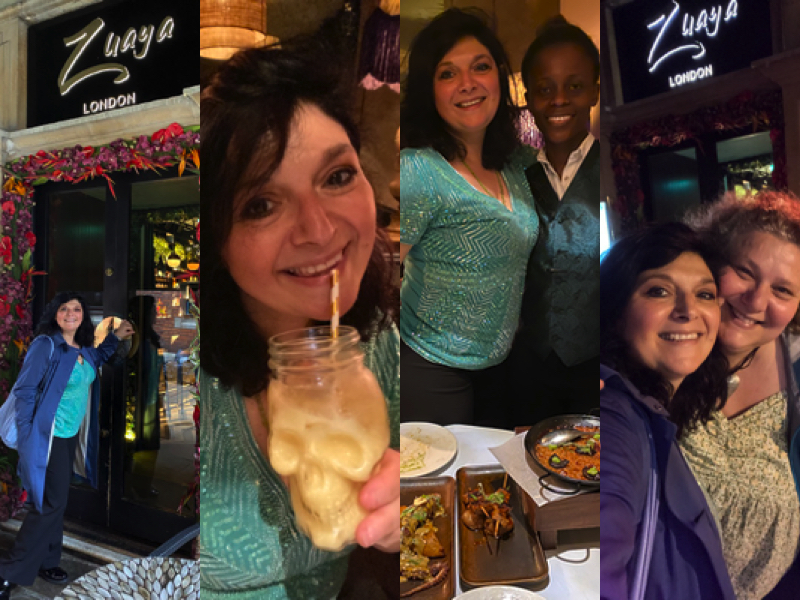 Zuaya London London Mums magazine collage