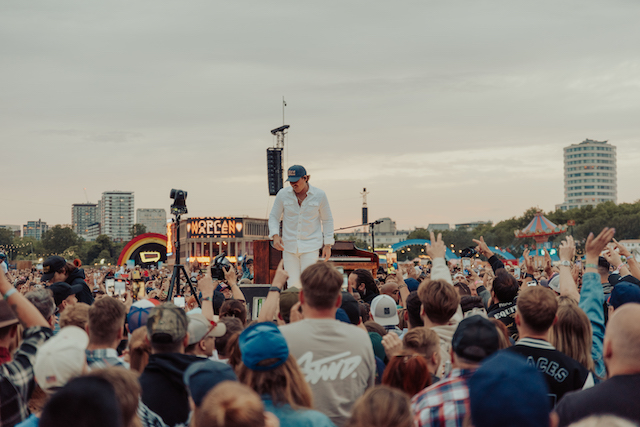 Morgan Wallen at BST Hyde Park on 4th July 2024