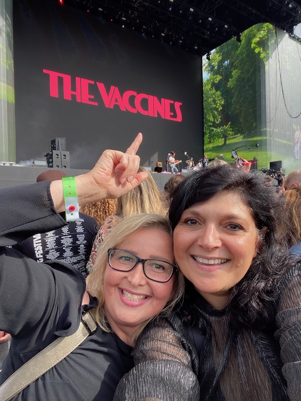 The vaccines at BST Hyde Park 2024 Photo by London Mums magazine