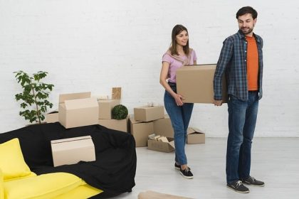 couple relocating