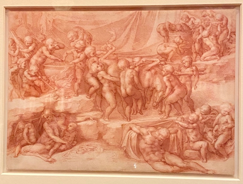 A children's bacchanal by Mchelangelo 1533