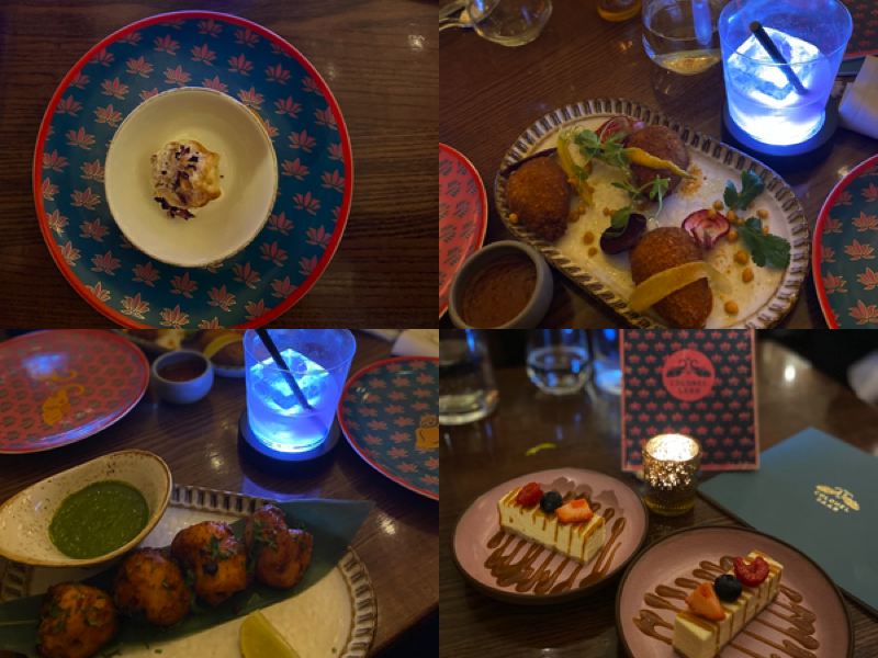 A theatrical feast: Colonel Saab’s Mrs. Doubtfire Experience Menu in Holborn