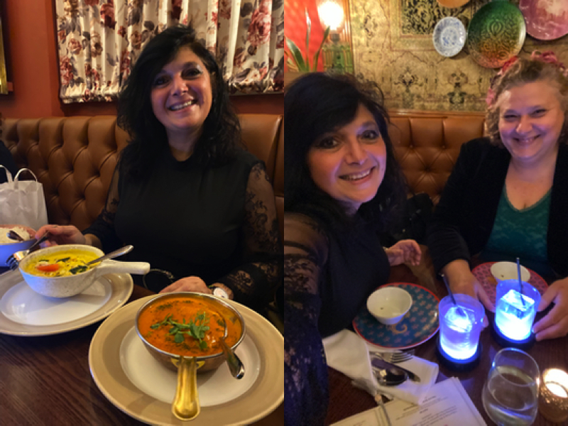 A theatrical feast: Colonel Saab’s Mrs. Doubtfire Experience Menu in Holborn