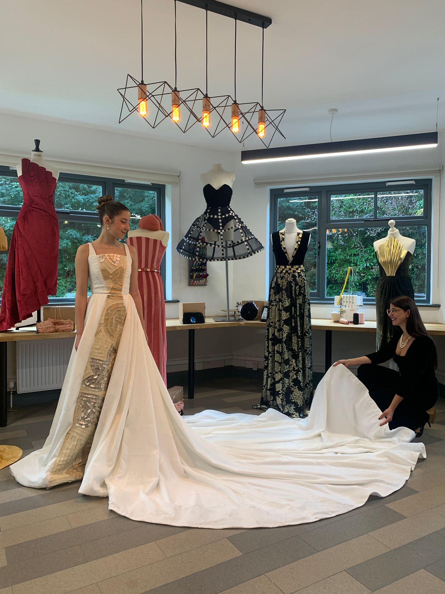 teresa si wedding dress