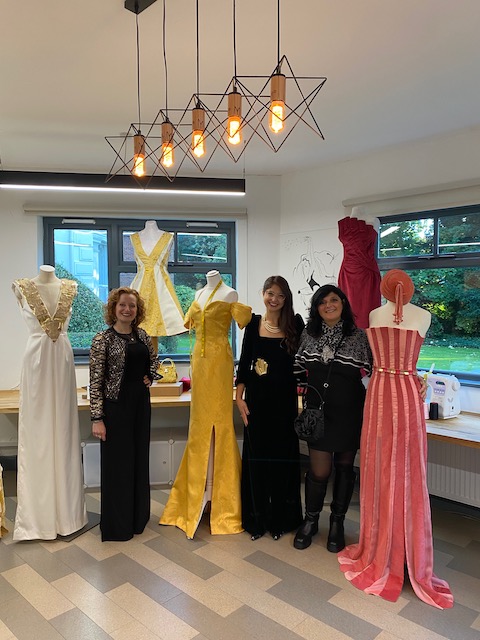 fashion designer teresa si with monica costa