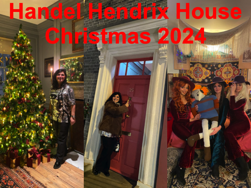 Handel Hendrix House Christmas 2024 london mums magazine collage