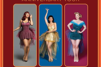 Puppini sisters 20th tour poster