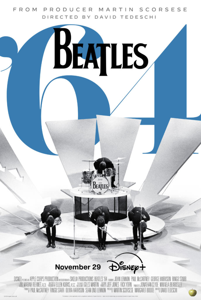beatles documentary poster by martin scorsese