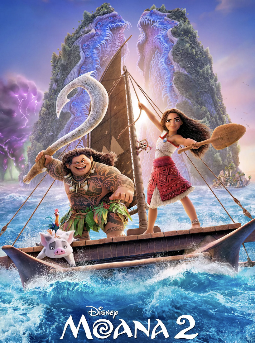 moana 2 poster