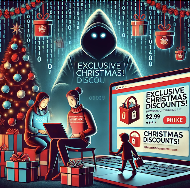 AI driven scams illustration copyright London Mums magazine