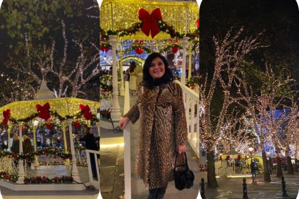 London’s Top 10 Christmas Light Trails - Sparkle and stroll london mums magazine collage