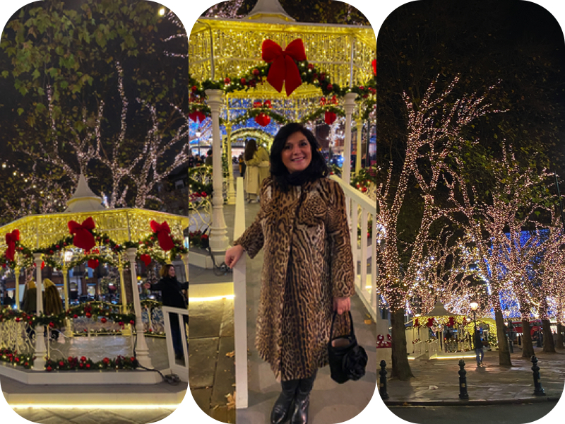 London’s Top 10 Christmas Light Trails - Sparkle and stroll london mums magazine collage