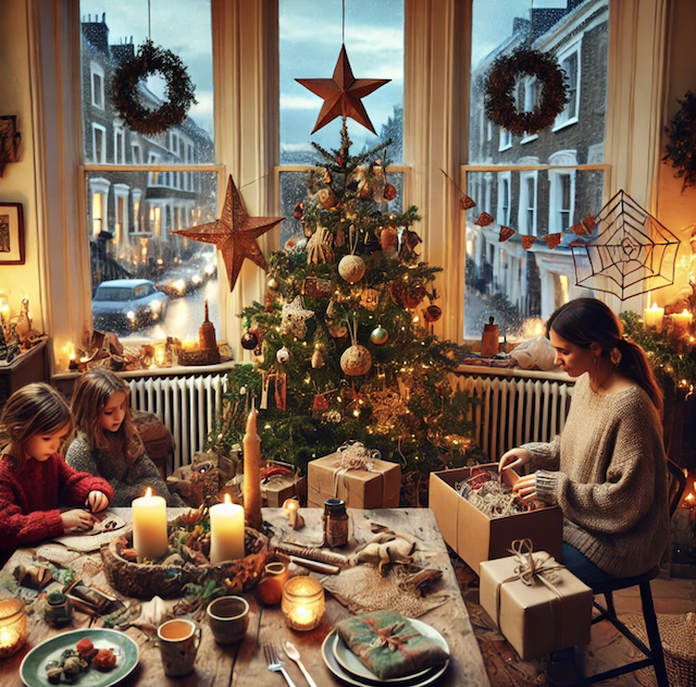 Make Christmas waste magical Creative eco tips for London families copyright london mums magazine