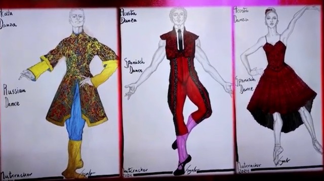 Nutcracker in Havana costumes