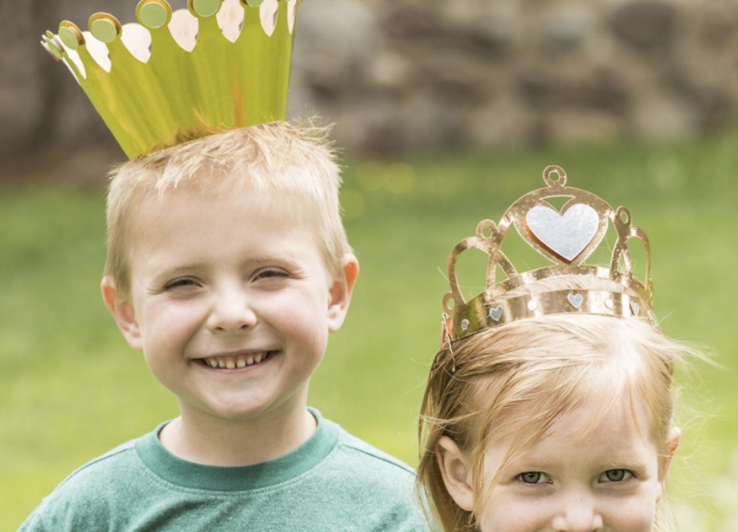 cricut Personalised kids crowns
