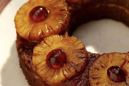 The famous BACARDÍ Rum Cake