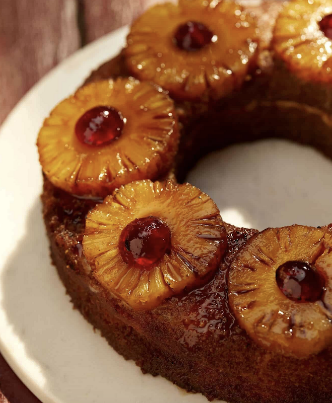The famous BACARDÍ Rum Cake