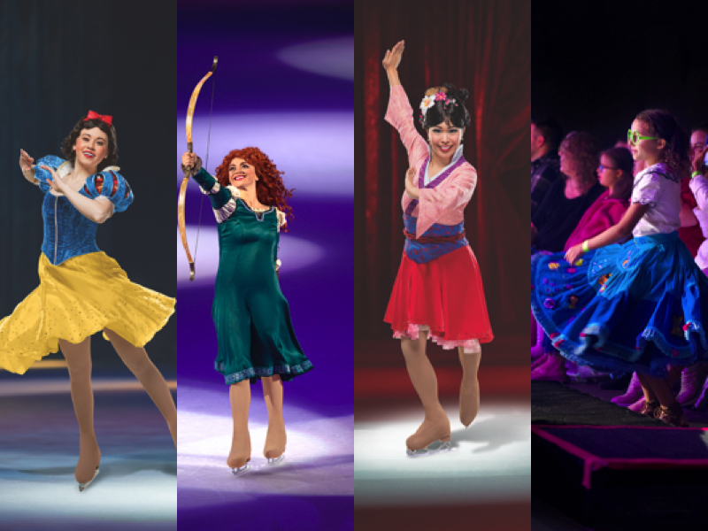 disney on ice 2024 collage