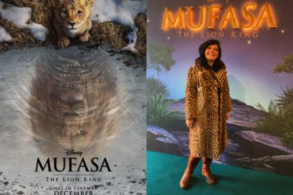 mufasa poster london mums magazine collage