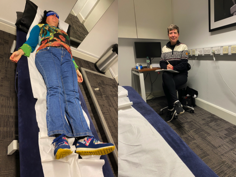 hypnotherapy session