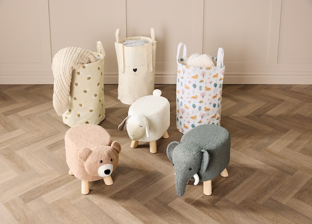 Aldi's baby event children laundry basket