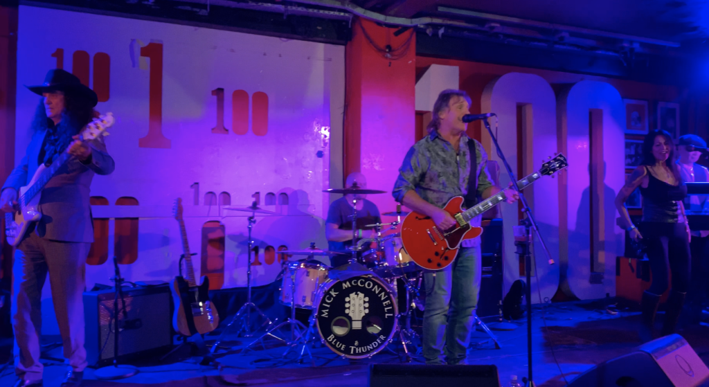 Mick McConnell & Blue Thunder electrify the 100 Club