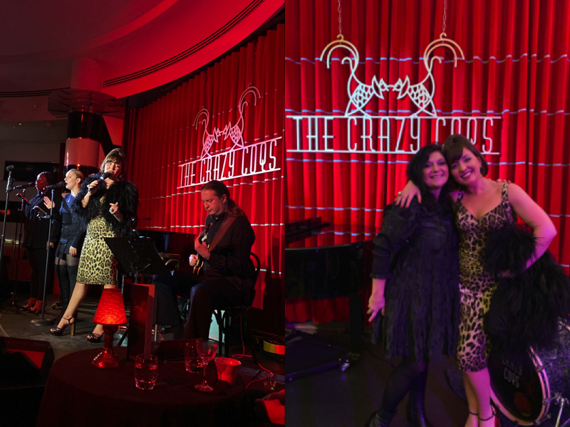 Rara gig at the crazy coqs collage