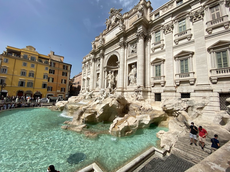 rome fontana di trevi