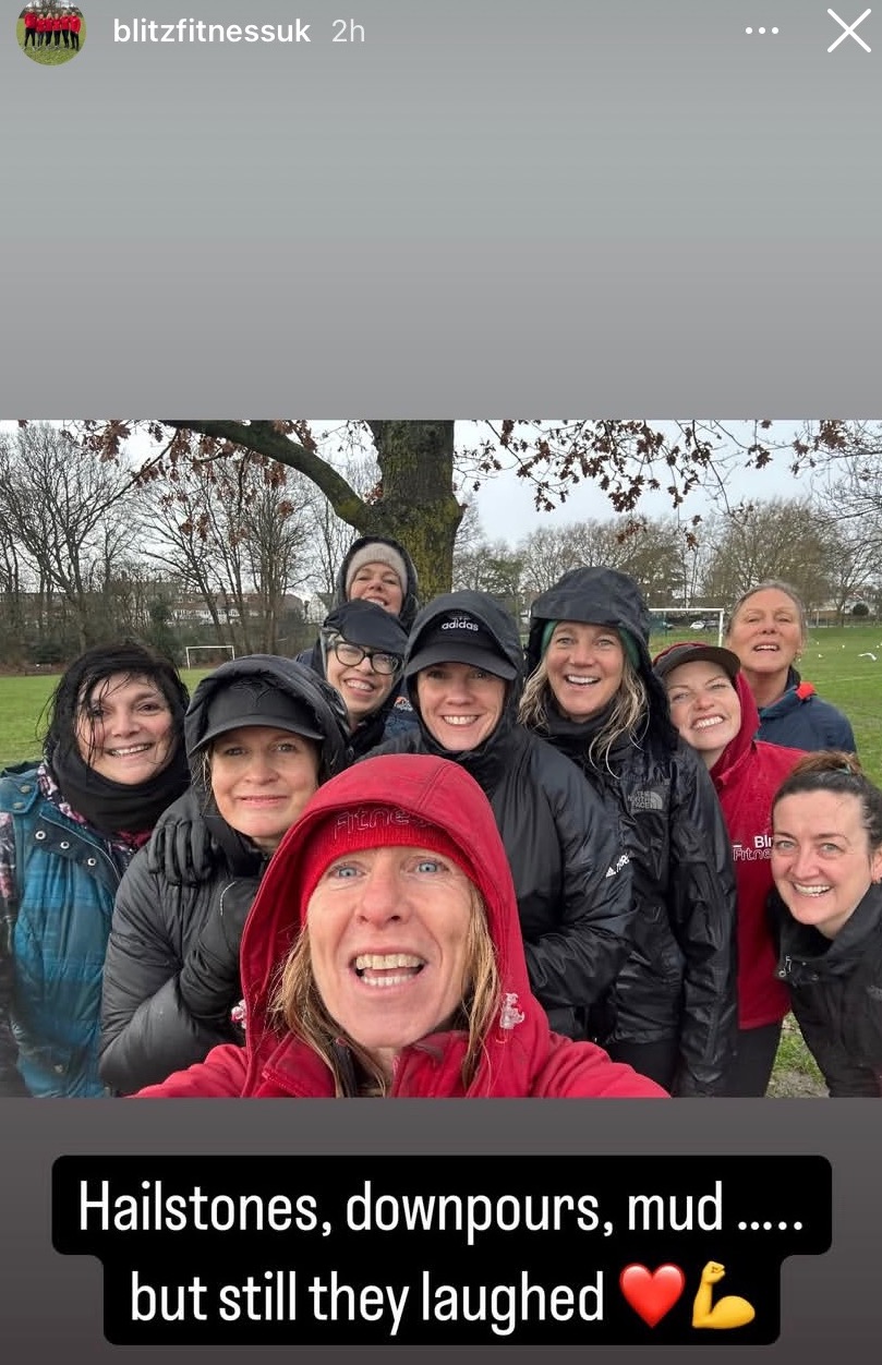 Blitz women outdoor fitness