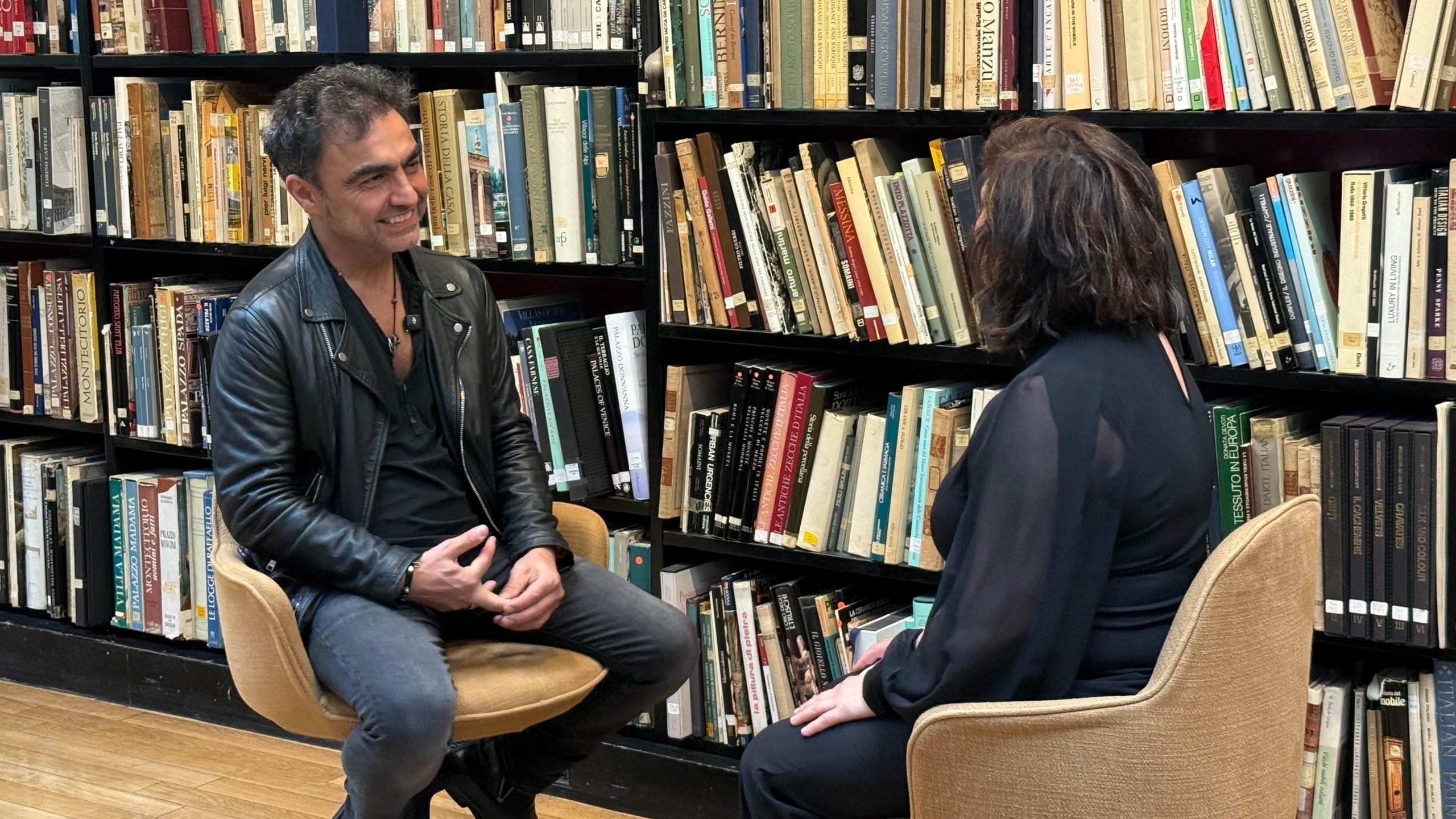 Marco Ligabue & Monica Costa London italian institute of culture
