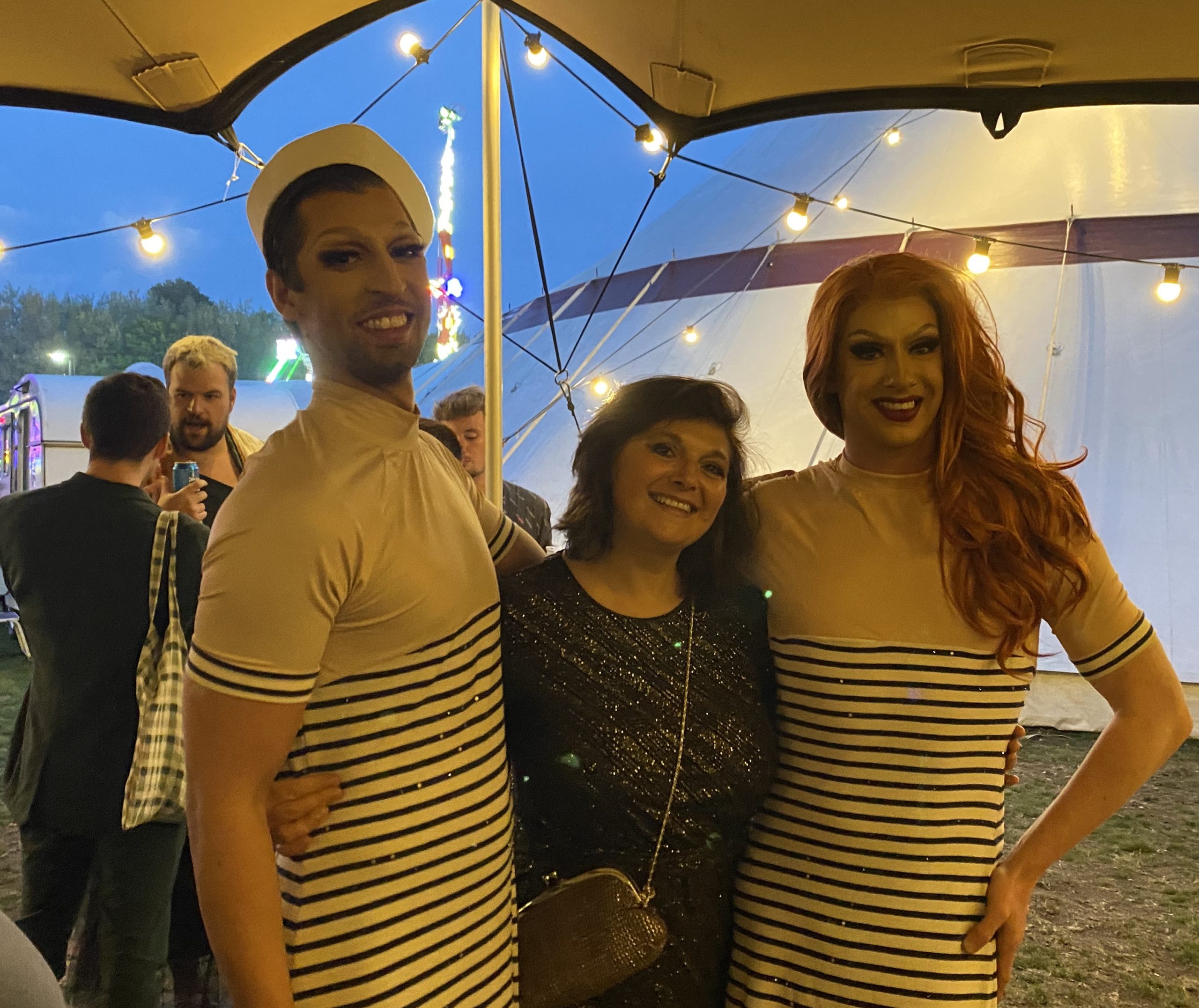 Monica Costa and drag queens Smooch at Brighton Fringe / The Revel Puck Circus