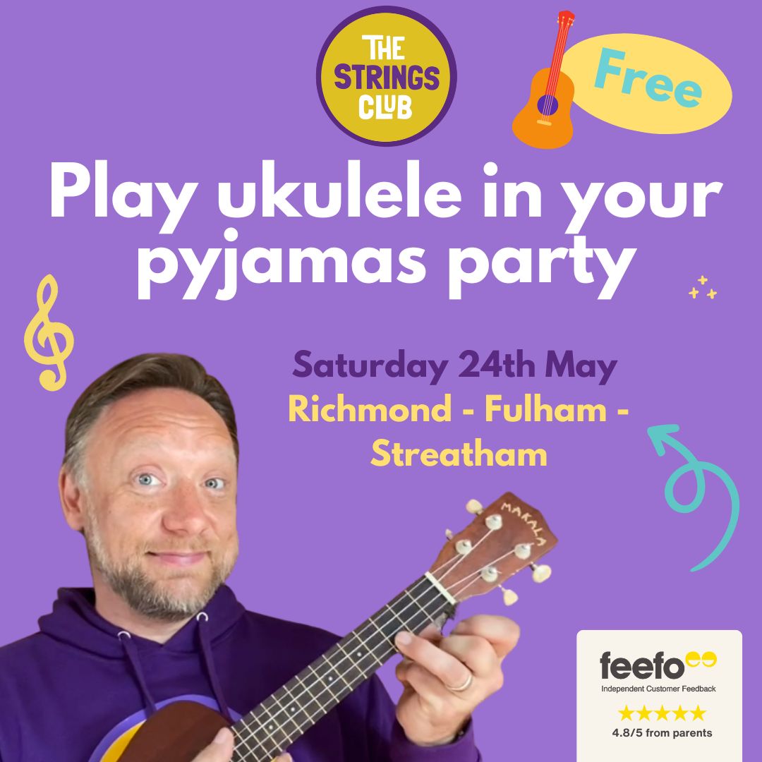 Play Ukulele in your Pyjamas Parties - Sat 24th May